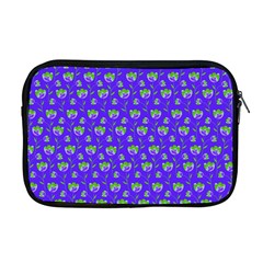 Floral Pattern Apple Macbook Pro 17  Zipper Case