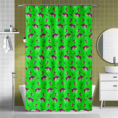 Floral Pattern Shower Curtain 48  X 72  (small) 