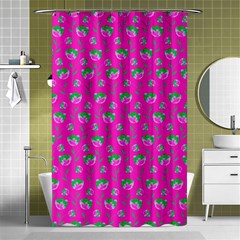 Floral Pattern Shower Curtain 48  X 72  (small) 