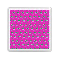 Floral Pattern Memory Card Reader (square) 