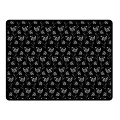 Floral Pattern Fleece Blanket (small)