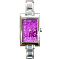 Purple Background Scrapbooking Paper Rectangle Italian Charm Watch