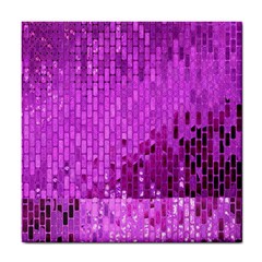 Purple Background Scrapbooking Paper Tile Coasters