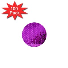 Purple Background Scrapbooking Paper 1  Mini Buttons (100 Pack)  by Amaryn4rt