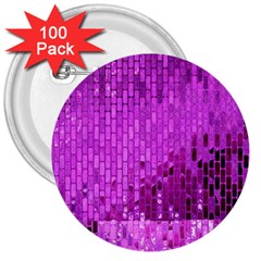 Purple Background Scrapbooking Paper 3  Buttons (100 Pack)  by Amaryn4rt