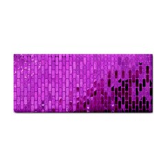 Purple Background Scrapbooking Paper Cosmetic Storage Cases