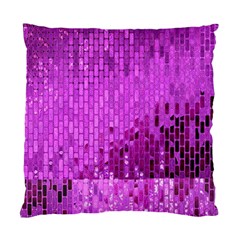 Purple Background Scrapbooking Paper Standard Cushion Case (two Sides) by Amaryn4rt