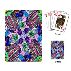 Wallpaper Created From Coloring Book Playing Card