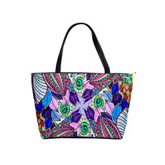 Wallpaper Created From Coloring Book Shoulder Handbags by Amaryn4rt