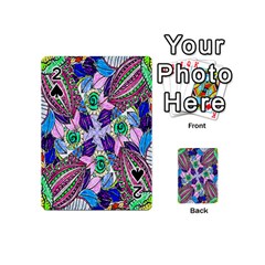 Wallpaper Created From Coloring Book Playing Cards 54 (mini) 