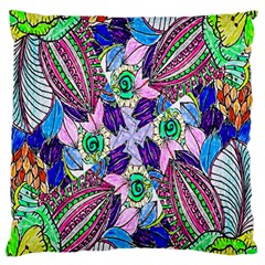 Wallpaper Created From Coloring Book Standard Flano Cushion Case (one Side) by Amaryn4rt