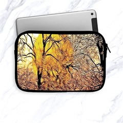 Summer Sun Set Fractal Forest Background Apple Ipad Mini Zipper Cases by Amaryn4rt