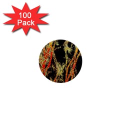 Artistic Effect Fractal Forest Background 1  Mini Magnets (100 Pack)  by Amaryn4rt