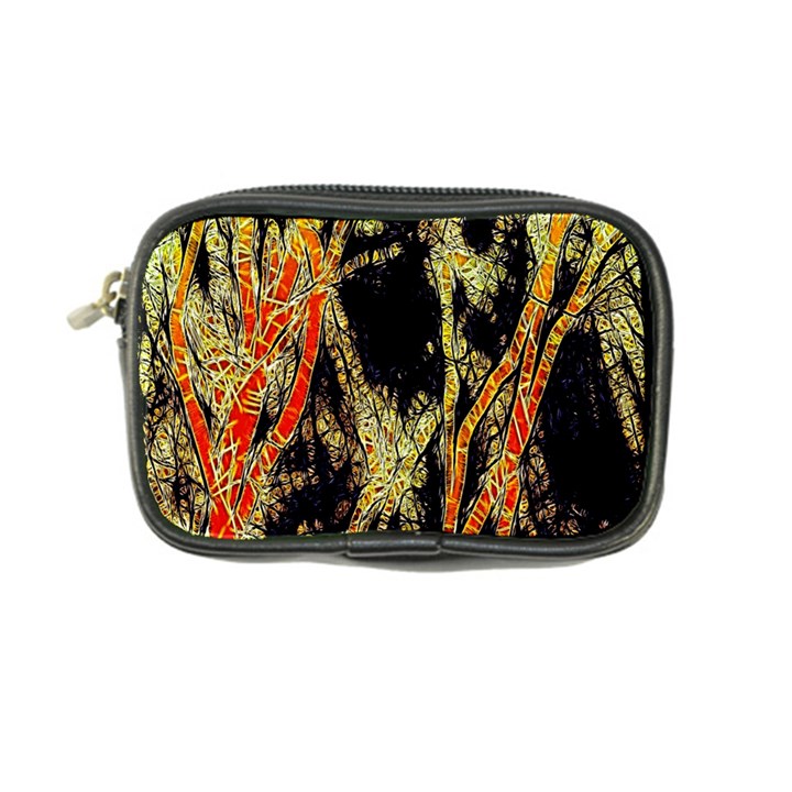 Artistic Effect Fractal Forest Background Coin Purse