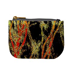 Artistic Effect Fractal Forest Background Mini Coin Purses by Amaryn4rt