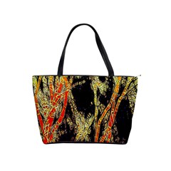 Artistic Effect Fractal Forest Background Shoulder Handbags by Amaryn4rt