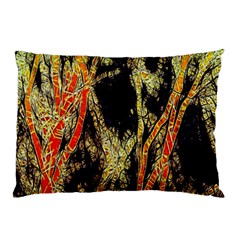 Artistic Effect Fractal Forest Background Pillow Case (two Sides)