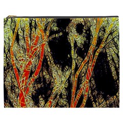 Artistic Effect Fractal Forest Background Cosmetic Bag (xxxl)  by Amaryn4rt