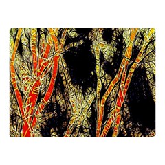 Artistic Effect Fractal Forest Background Double Sided Flano Blanket (mini) 