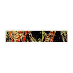 Artistic Effect Fractal Forest Background Flano Scarf (mini)