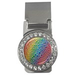 Bubbles Rainbow Colourful Colors Money Clips (CZ)  Front