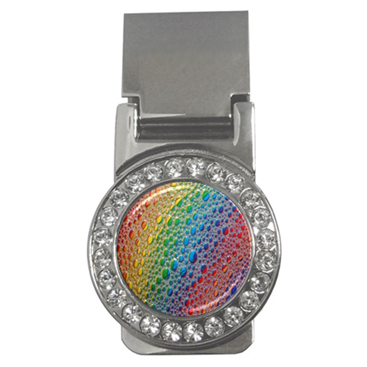 Bubbles Rainbow Colourful Colors Money Clips (CZ) 