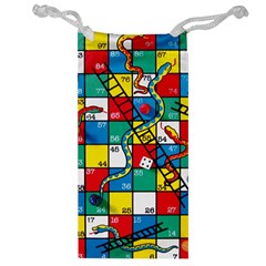 Snakes And Ladders Jewelry Bag by Amaryn4rt