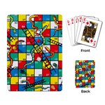 Snakes And Ladders Playing Card Back