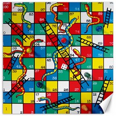 Snakes And Ladders Canvas 20  X 20   by Amaryn4rt