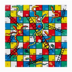 Snakes And Ladders Medium Glasses Cloth (2-side) by Amaryn4rt