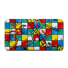 Snakes And Ladders Medium Bar Mats by Amaryn4rt