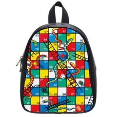 Snakes And Ladders School Bags (small)  by Amaryn4rt