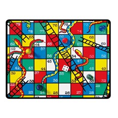 Snakes And Ladders Fleece Blanket (small)