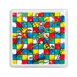 Snakes And Ladders Memory Card Reader (Square)  Front