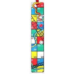 Snakes And Ladders Large Book Marks by Amaryn4rt