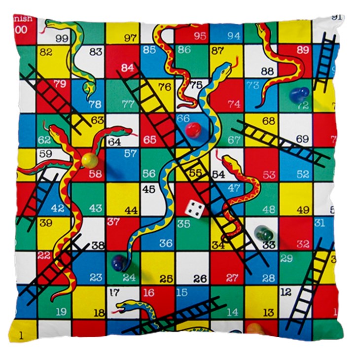 Snakes And Ladders Standard Flano Cushion Case (One Side)