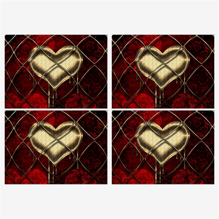 Love Hearth Background Scrapbooking Paper Belt Buckles