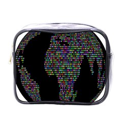 World Earth Planet Globe Map Mini Toiletries Bags by Amaryn4rt