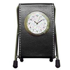 Pointer Direction Arrows Navigation Pen Holder Desk Clocks by Amaryn4rt