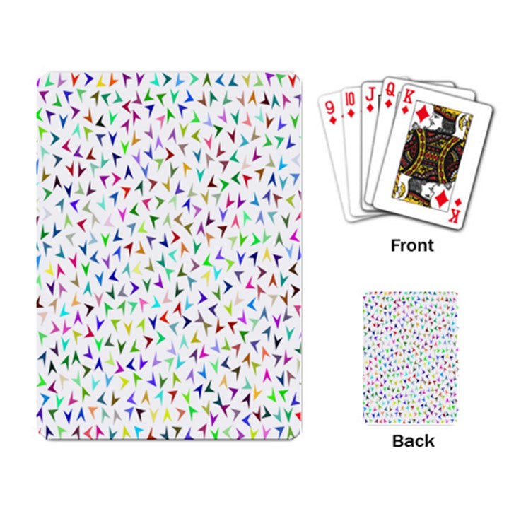 Pointer Direction Arrows Navigation Playing Card