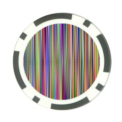 Striped Stripes Abstract Geometric Poker Chip Card Guard by Amaryn4rt