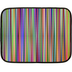 Striped Stripes Abstract Geometric Fleece Blanket (mini)