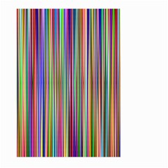 Striped Stripes Abstract Geometric Large Garden Flag (two Sides)