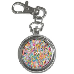 Sakura Cherry Blossom Floral Key Chain Watches by Amaryn4rt