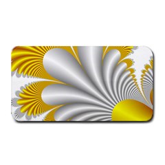 Fractal Gold Palm Tree  Medium Bar Mats