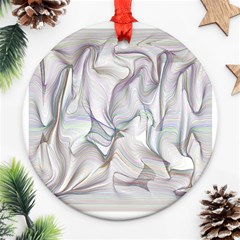 Abstract Background Chromatic Ornament (round) by Amaryn4rt