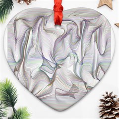 Abstract Background Chromatic Ornament (heart)