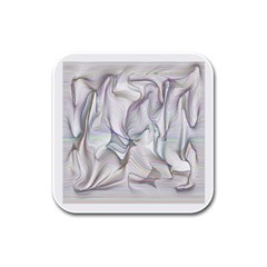 Abstract Background Chromatic Rubber Square Coaster (4 Pack) 