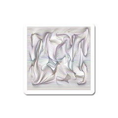 Abstract Background Chromatic Square Magnet by Amaryn4rt