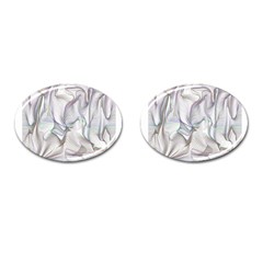 Abstract Background Chromatic Cufflinks (oval)